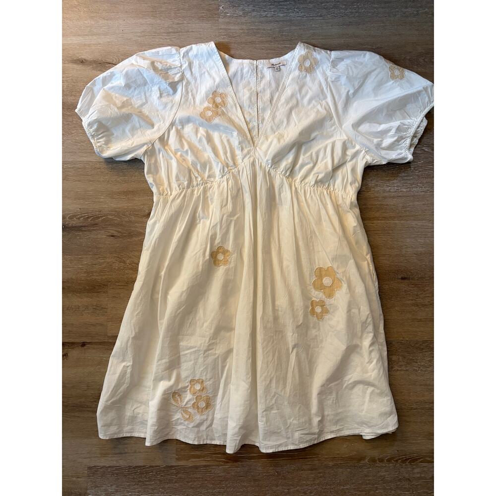 Madewell Plus Annamarie Embroidered Mini Dress - Picture 3 of 10
